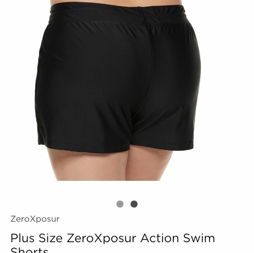 KOHL'S swimsuit/workout short's size 22w,
